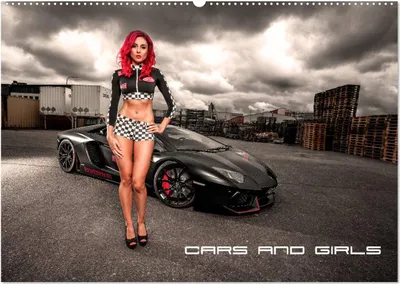 Produktbild von Cars and Girls (Wandkalender 2025 DIN A2 quer), CALVENDO Monatskalender