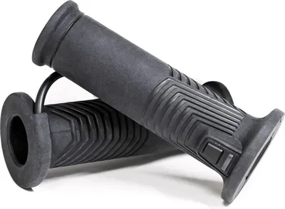 Produktbild von Heizgriffe Koso HG-17 22mm 7/8 Zoll + 25,4mm 1 Zoll L 130mm mit integriertem Schalter schwarz