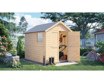 Produktbild von Dřevěný zahradní domek Konsta 181 x 239 cm přírodní
