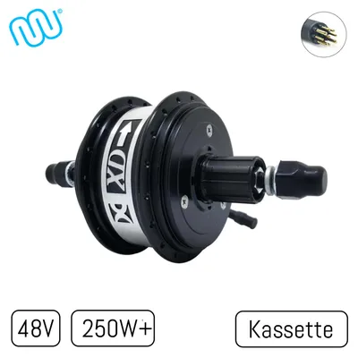 Obrázek produktu pro windmeile x Xiongda | Dvourychlostní nábojový motor dvourychlostní 48V 250W+ zadní motor zadní kolo motor zadní, kazeta