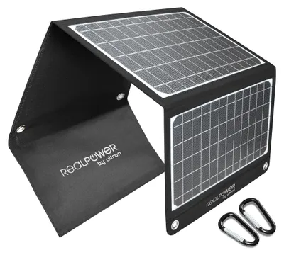 Obrázok produktu pre RealPower solárny panel SP-22E 22 Watt 3 panely Skladací