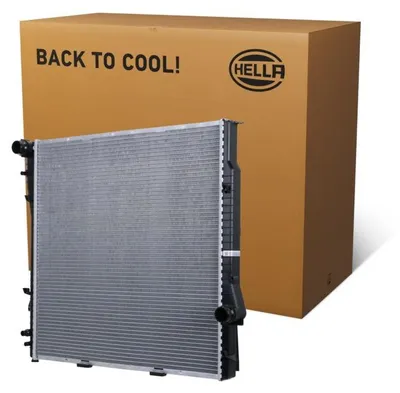 Productafbeelding van HELLA 8MK 366 302-731: Radiateur, waterkoeler, motorradiateur voor BMW X5 (E53)