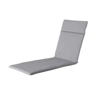Produktbild von Madison Ligbed Kissen 60x190 cm Manchester hellgrau für den Außenbereich, bequem und strapazierfähig