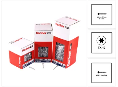 Productafbeelding van Spaanplaat schroef PowerFast II, 3,0x16 mm, panhead, TX-aansluiting