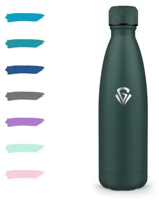 Produktbild von Trinkflasche 500 ml Edelstahl, BPA-frei, auslaufsicher, Thermoskanne