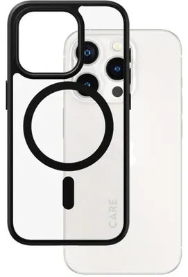 Produktbild von PanzerGlass CARE Flagship Colors iPhone 15 Pro schwarz