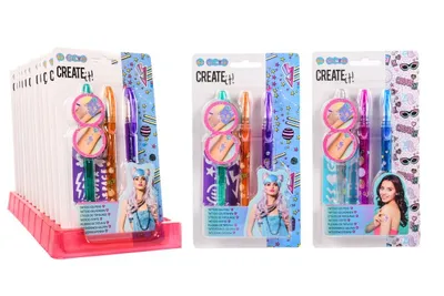 Obrázok produktu pre Create It!, sada kreatívnych pier na tetovanie, 3 ks. (náhodná zásielka)