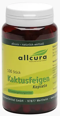 Produktbild von Kaktusfeigen Kapseln 100 St