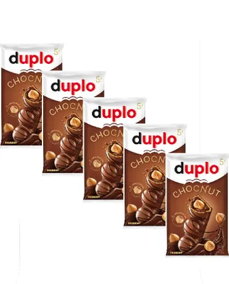 Immagine prodotto di Duplo Chocnut con nocciole intere per le vie di mezzo 130g confezione da 5 pz