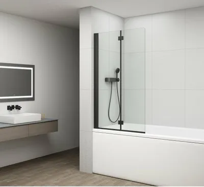 Obrázek produktu pro Sprchový kout ROTA BLACK 1200 mm, čiré sklo