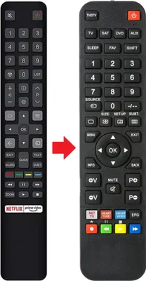 Produktbild von Fernbedienung passend für TCL 40S5400A | 40S5401A | 43C635