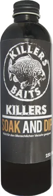 Produktbild von Carp Killers Soak & Dip 2 in 1 Flasche 250ml, Geschmack:Poppiepie