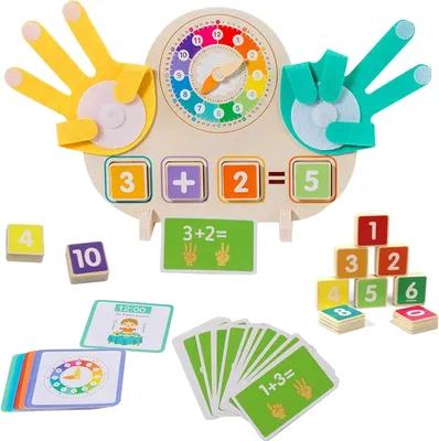 Immagine prodotto di Giochi educativi in legno – Giocattoli Montessori per bambini dai 3 ai 5 anni