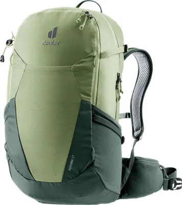 Zdjęcie produktu dla Deuter Futura 27, Ramka wewnętrzna, Wędrówki, Zielony, M, 1,33 kg, 280 mm