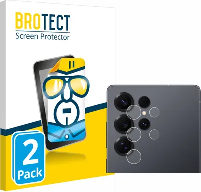 Produktbild von 2x Für Samsung Galaxy S25 Ultra (NUR Kameraschutz) Schutzfolie BROTECT Displayschutz Display Schutz Folie Klar Transparent