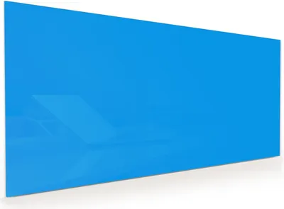 Produktbild von Küchenrückwand Spritzschutz Glas mit Motiv Hellblauer Hintergrund II 40 x 40 cm