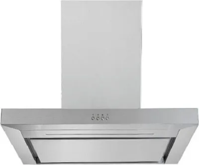 Produktbild von PKM Dunstabzugshaube mit Randabsaugung Wandhaube T1-90 A++IXEZ Edelstahl 90 cm