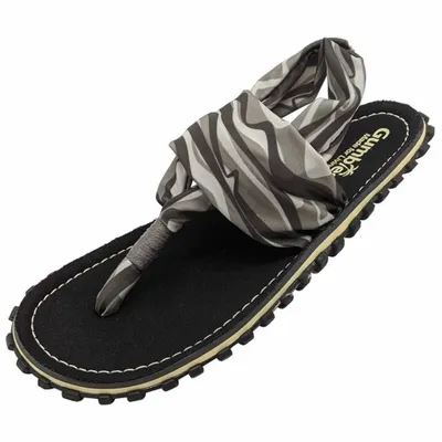 Produktbild von Gumbies GUMBIES - Slingbacks toe separators in plus sizes Multicoloured 2606 Slingbacks-Black large dámská obuv