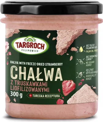 Produktbild von Targroch Challah mit Erdbeeren ohne Zucker 300g