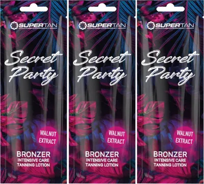 Zdjęcie produktu dla Supertan California Secret Party Bronzer x3szt