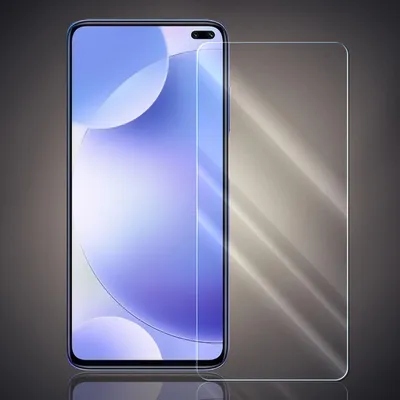 Produktbild von Panzer Folie für Xiaomi Redmi K30 / K30 5G Echt Glas Displayschutzfolie Transparent Glasfolie 9H Härtegrad Schutzglasfolie