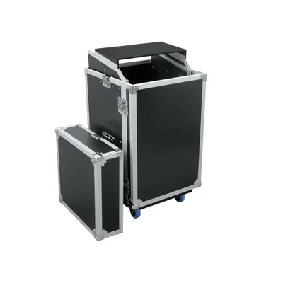 Image de ROADINGER Spezial-Kombi-Case LS5 Laptop-Rack, 17HE (3011000P)