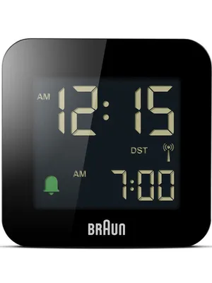 Obrázek produktu pro Braun BC08B-DCF digital radio controlled alarm clock