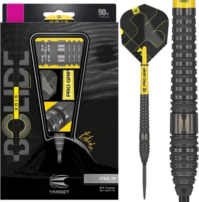 Produktbild von Target Darts Bolide Void Steeldarts 24G Barrel 03 90% Tungsten Swiss Point
