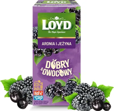 Image de Express Herabata Owocowa Loyd Chokeberry Blackberry 50g Dobry&Owocowy