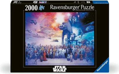 Image de Puzzle Ravensburger - L'Univers Star Wars (2000 pièces)