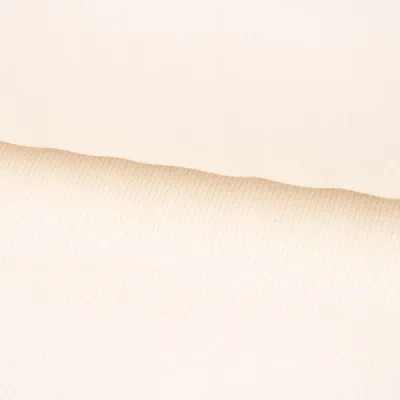 Produktbild von Strickstoff Meterware Baumwollstrick Bekleidungsstoff creme 1,60m