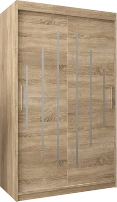 Produktbild von Kleiderschrank, Schiebetürenschrank Schlafzimmer, Schrank YORK 120 cm
