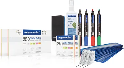 Produktbild von Magnetoplan Scrumboard Zubehör-Set "XL" Whiteboard - 1019 Teile