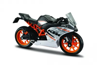 Produktbild von KTM RC390 Motorrad mit Ständer im Maßstab 1:18 – Maisto