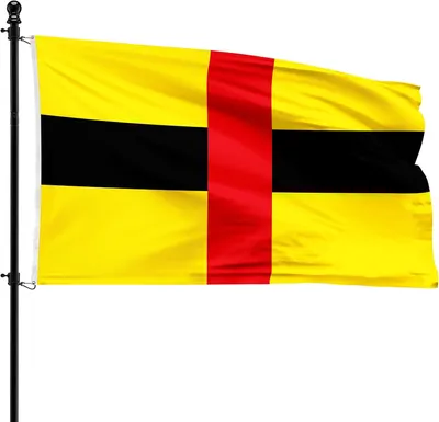 Image de Drapeau de Laakdal, 90 x 150 cm, en polyester, pour mât de drapeau