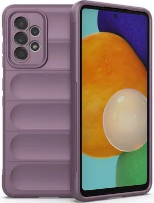 Produktbild von Galaxy A52 Hülle, Weich TPU Silikon Stossfest Anti-rutsch Schutzhülle für Samsung Galaxy A52S 5G /A52 5G / A52 4G Lila