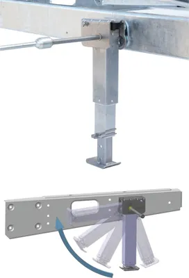 Image de Vérins Stabilisateurs Clickfix Hauteur Max. 440 Mm - Al-ko