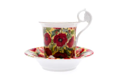 Obrázok produktu pre Šálka na kávu, 200 ml, Meissen, český porcelán, mak, Leander