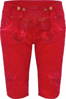 Produktbild von Trachtenbermuda Ovida rot 34
