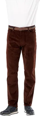 Produktbild von Franco Bettoni Herren 5-Pocket-Cordhose mit Gürtel, farbsattes, wärmendes Cord-Gewebe