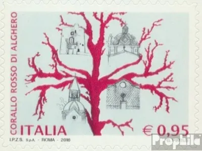 Produktbild von Briefmarken Italien 2016 Mi 3911 (kompl.Ausg.) postfrisch Korallenschmuck