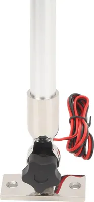 Image de feu de mouillage à LED de 24 pouces pour bateaux, 360 degrés tout autour, visibilité 2 NM, 316 acier inoxydable, navigation pour yachts