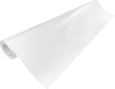 Produktbild von Carbon Folie 150x100 cm - Carbon 3D Weiß - Carbonfolie matt mit Luftkanal-Kleber – leicht anzubringen - Klebefolie Möbel selbstklebend für Küche, Möbel und Auto - Folie für Möbel
