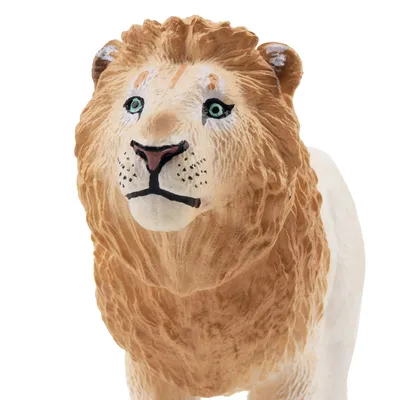 Produktbild von Toymany ML00189-2 Weißer Löwe liegend 12,4 cm Wildtiere