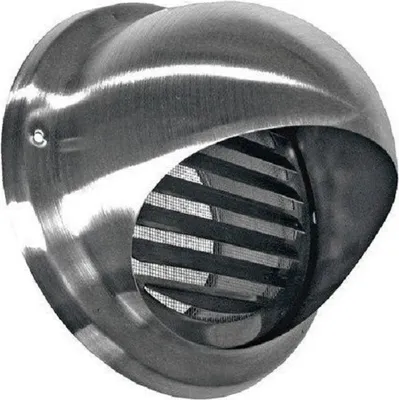 Produktbild von Whisper - Fassadengitter - Ø 100 mm - Edelstahl - Fliegendraht