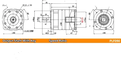 Produktbild von Planetengetriebe, hohe Effizienz, vielseitige Kompatibilität, 19mm--80 Servo, Übersetzungsverhältnis 10 zu 1-b