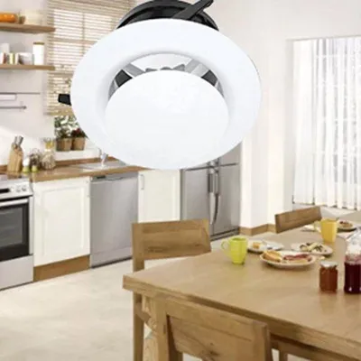 Obrázok produktu pre Ventilačná rúrka s nastaviteľným ventilom na odvod vzduchu, 75 mm, čierna