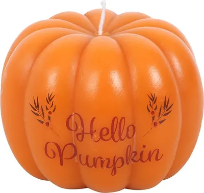 Produktbild von Something Different - Kerze "Hello Pumpkin" SD9938 (Einheitsgröße) (Orange)