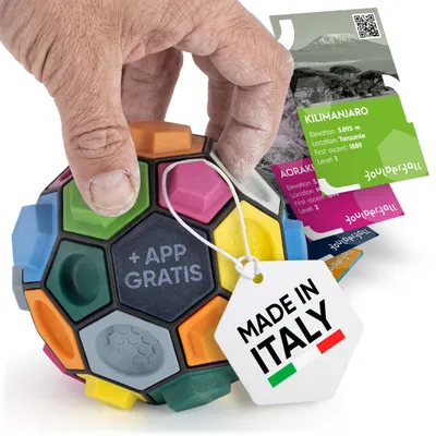 Obrázok produktu pre 3D lezecká guľa, kreatívna zručnostná a sústredná hra