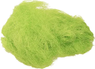 Produktbild von Sisal Frühlingsgrün Dekogras 300g – Naturmaterial für Dekoration, Basteln, Frühjahrsdeko, Osternest
